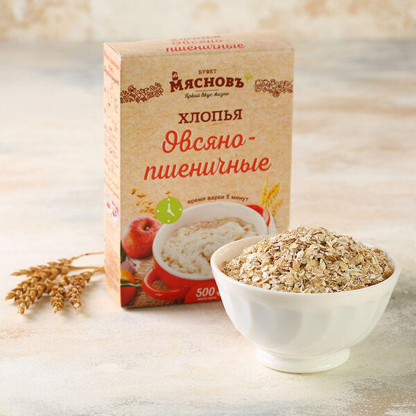 Хлопья овсяно-пшеничные МясновЪ Буфет