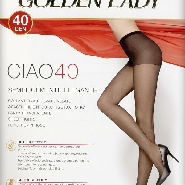 Колготки женские Golden Lady Ciao 40 Daino бежевые размер 3