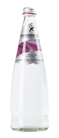 Вода минеральная негазированная, стеклянная бутылка, San Benedetto, 0.75 л, Италия