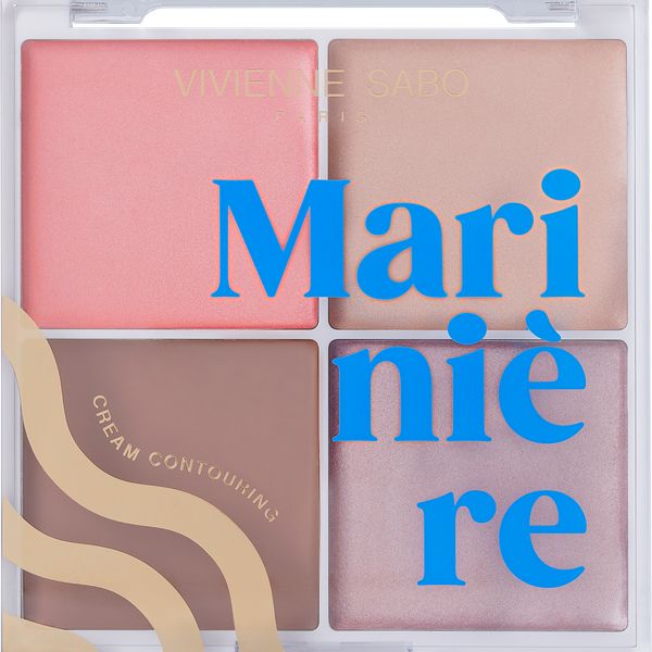 Палетка для скульптурирования лица Vivienne Sabo Кремовая