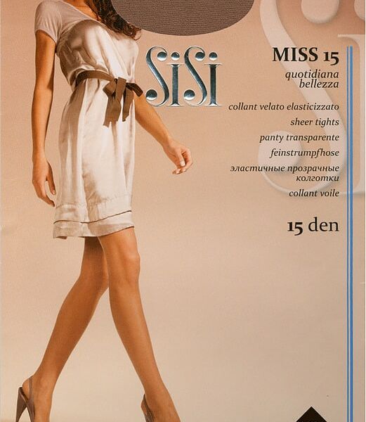 Колготки SiSi Miss 15 Daino Бежевые Размер 4