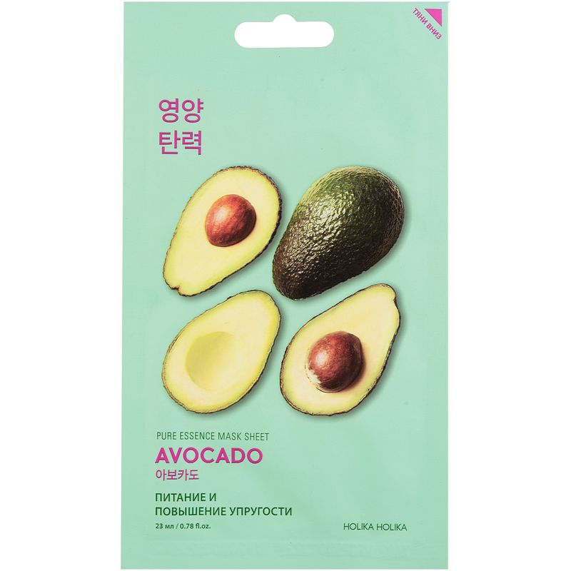 

Маска тканевая Holika Holika Pure Essence Avocado смягчающая 1 шт.