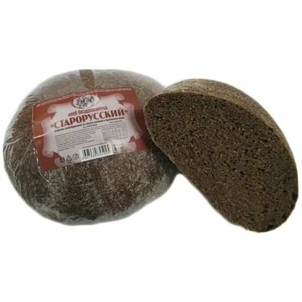 Хлеб ржано-пшеничный Авангард Старорусский Насущный бездрожжевой 1 шт.