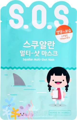 

Маска для лица The Cure S.O.S. со скваленом для всех типов кожи 25 г