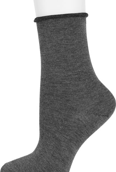 Носки женские Oemen с медицинской резинкой светло-серые р.25