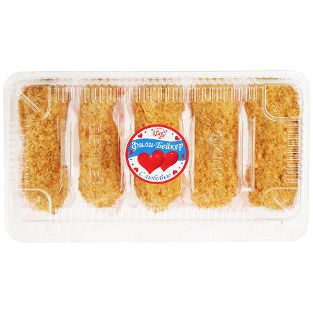 Пирожное Фили-бейкер Эклеры заварные с кремом, 5 шт.