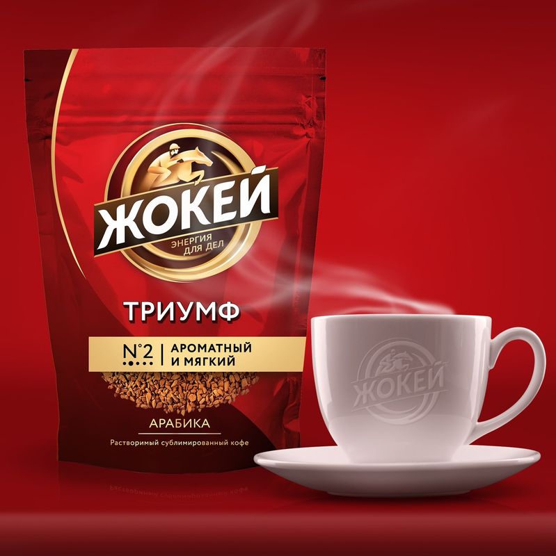 

Кофе растворимый Жокей Триумф сублимированный 150 г