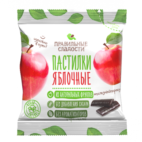 Пастилки яблочные Правильные сладости