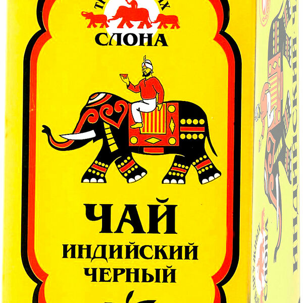 Чай черный Три Дружных Слона индийский 100г