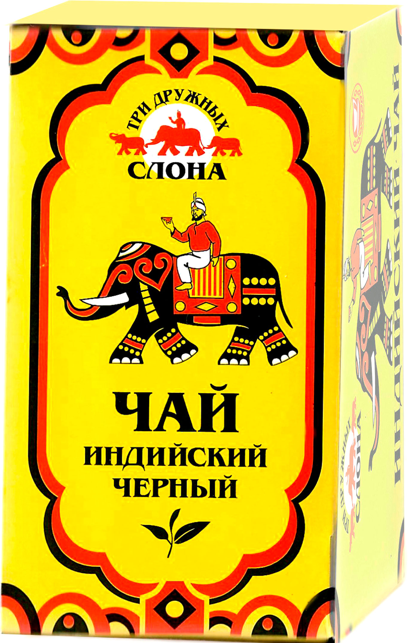 

Чай черный Три Дружных Слона индийский