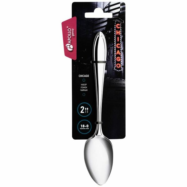 Набор ложек Apollo Chicago чайных 2 шт
