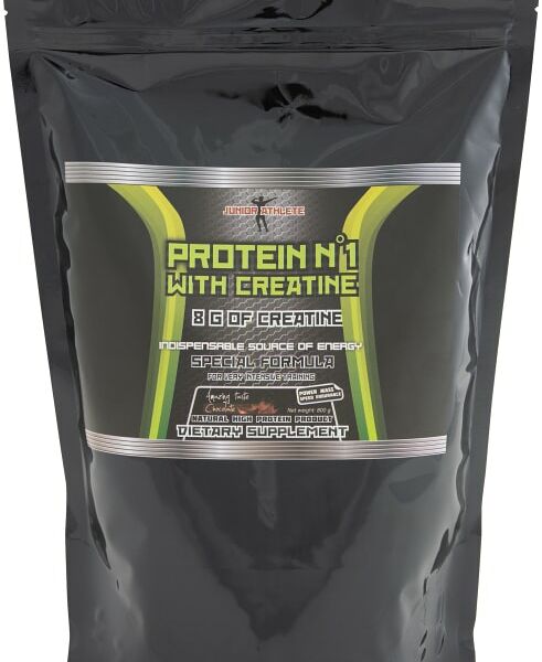 Протеин Junior Athlete Protein №1 с креатином Шоколад 800г