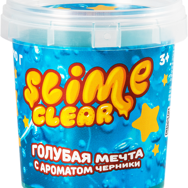 Слайм прозрачный, в баночке, в ассортименте Арт. S500-10187