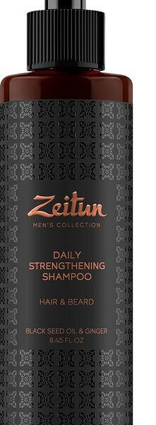 Шампунь для волос Zeitun Мужской с имбирем и черным тмином 250мл