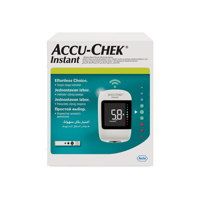Глюкометр Акку-Чек (Accu-Chek) Инстант (Instant) с беспроводной передачей данных