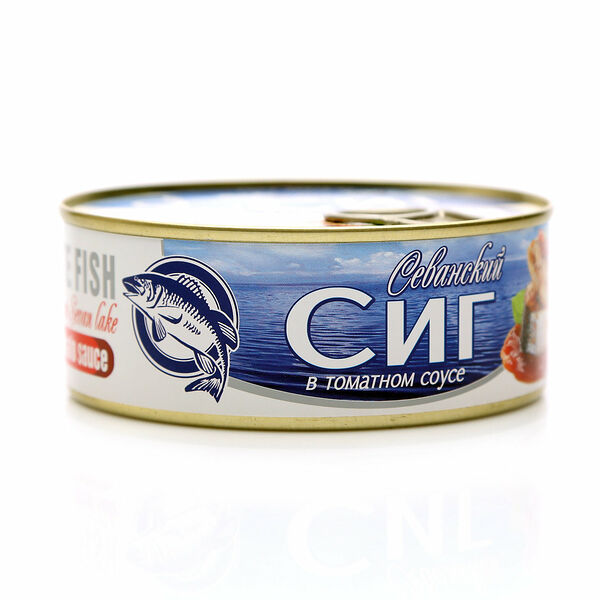 Севанский сиг в томатном соусе ТМ Ecо Food (Эко Фуд)