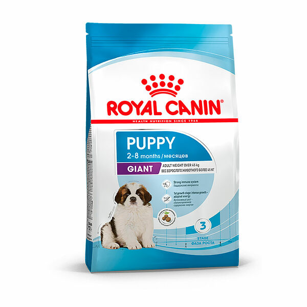 Royal Canin Giant Puppy для щенков до 8 месяцев гигантских пород Курица, 3.5кг