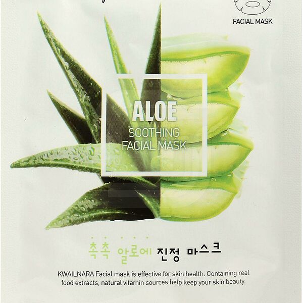 Маска для лица Kwailnara с экстрактом алоэ 20 мл