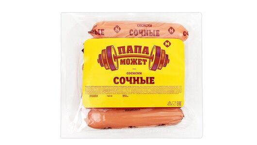Сосиски Папа может Сочные 600г