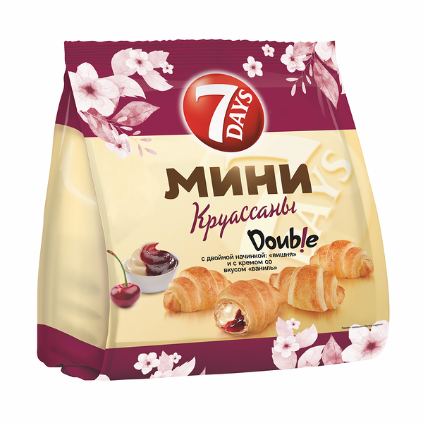Круассаны 7 Days вишня-ваниль, 265 г