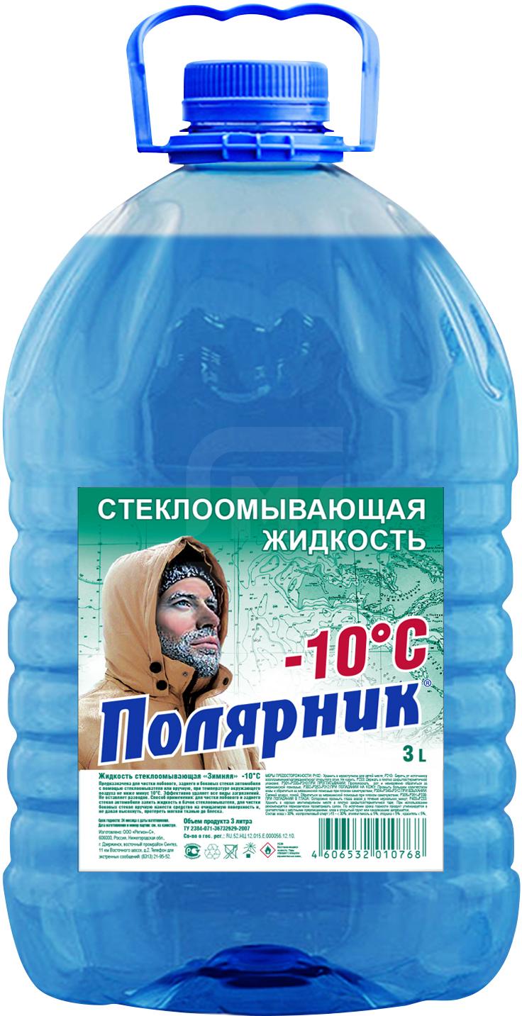

Стеклоомывающая жидкость Регион-С Полярник -10C 3 л