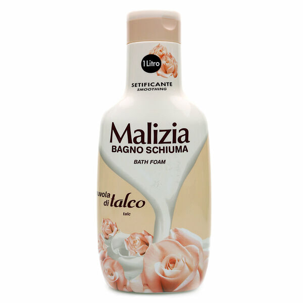 Пена д/ванн Деликатная с тальком ТМ Мализия