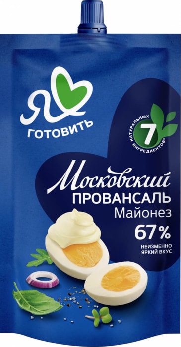 

Майонез классический 67% Московский Провансаль 220 мл
