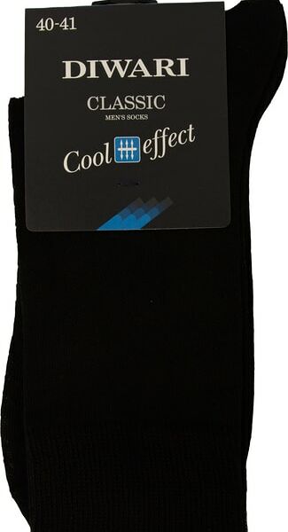 Носки мужские Diwari Classic Cool Effect 7C-23СП черные р.40-41