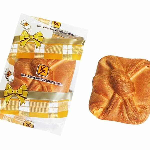 Слойка Клинский ХК с сыром высший сорт, 90г