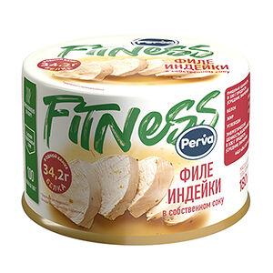 Филе индейки Perva Fitness в собственном соку