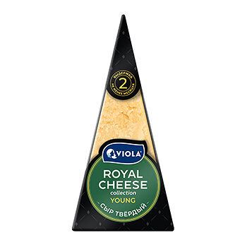 Сыр твёрдый Royal cheese collection Young фасованный 40% Valio ТНВ Сыр Стародубский