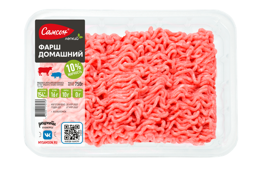 

Фарш Самсон Домашний 750 г