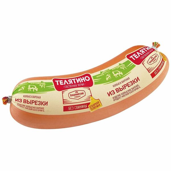 Колбаса вареная Телятино из вырезки