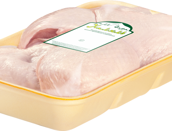 Бедро куриное  Халяль охл. подложка вес до 1.4 кг