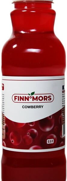 Морс Finnmors брусника, 500 мл