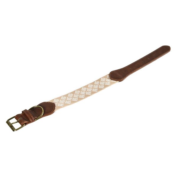 Ошейник для собак FOXIE Bohemia M 3,5х35-45см персиковый