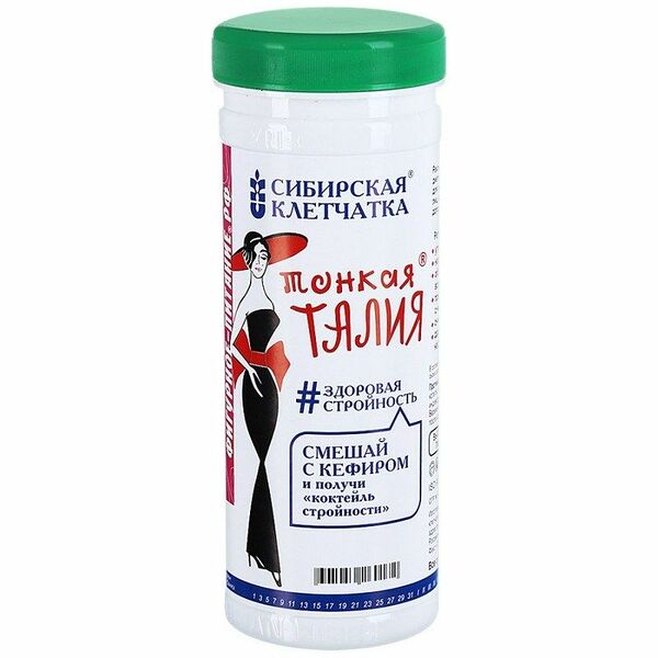 Сибирская клетчатка Тонкая талия 170 г