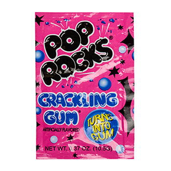 Жевательная резинка с леденцами Pop Rocks Bubblegum