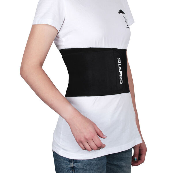 Silapro пояс для похудения на липучке, неопрен, полиэстер, 106х16см