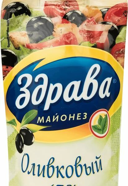 Майонез Здрава Оливковый 67% 230г