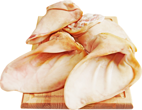 

Уши свиные, весовые