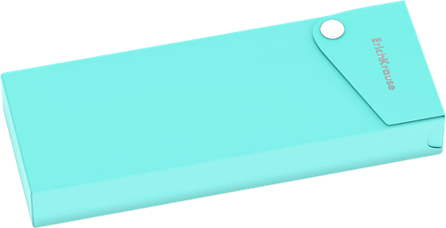 

Пенал ERICHKRAUSE Matt Pastel Mint, пластиковый, мятный