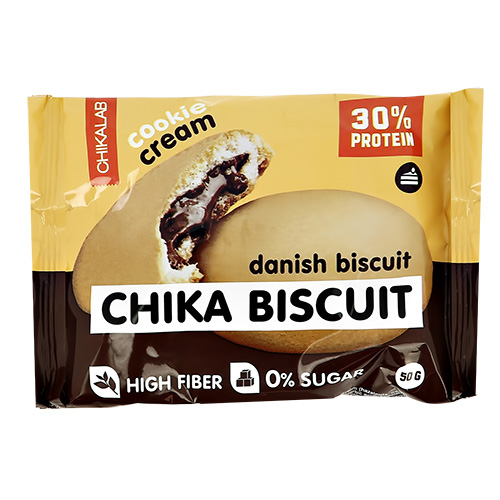 

Печенье неглазированное с начинкой `CHIKALAB` Бисквит датский 50 г