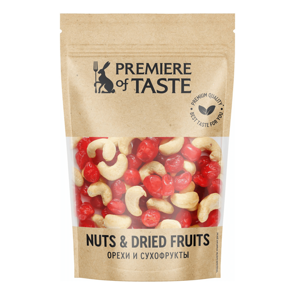Смесь фруктово-ореховая Premiere Of Taste вишня кешью