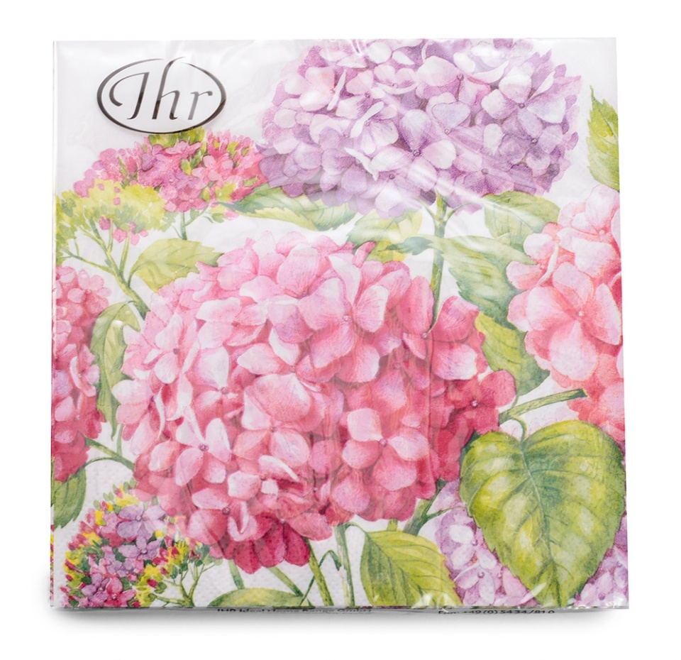 

Салфетки Ihr sea of pink blossoms 33 х 33 см 3-сл Ihr упк 20шт Германия