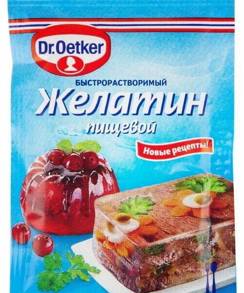 Желатин, Dr.Oetker