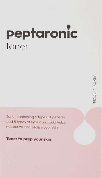 Тоник для лица SNP Prep Peptaronic увлажняющий с пептидами 320 мл