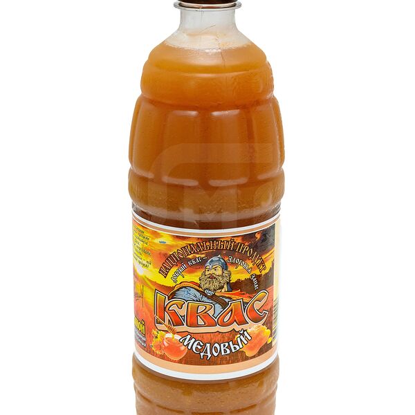 Квас Национальный Продукт Ржаной с медом, 1л