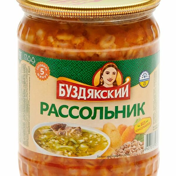 Суп Буздякский рассольник 500 г