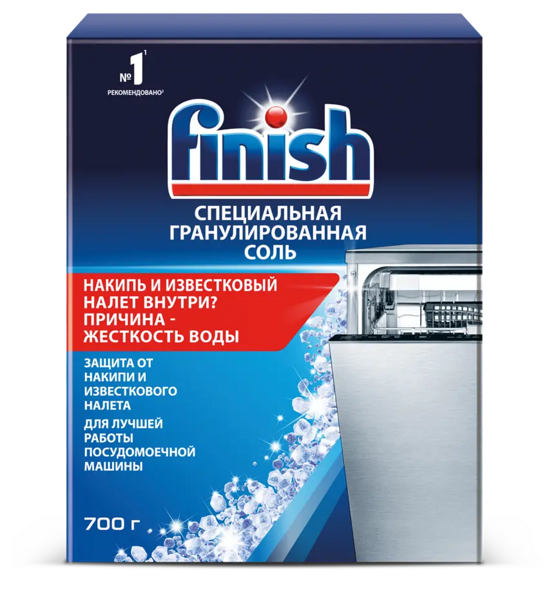 Средство для посудомоечных машин Finish Специальная гранулированная соль